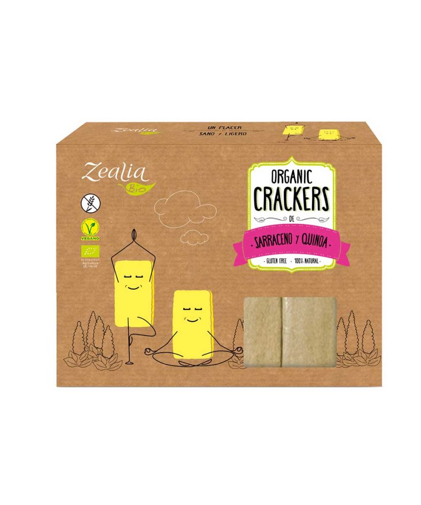 Crackers sarraceno y quinoa BIO