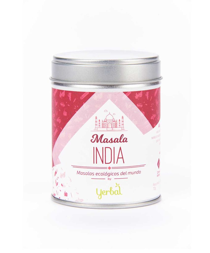 Masala India ecológico Yerbal