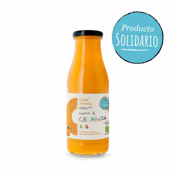 Crema de calabaza BIO Casa Amella Solidaria