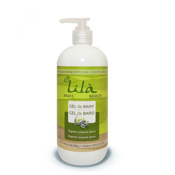 Gel baño natural eco apto para veganos con Ylang