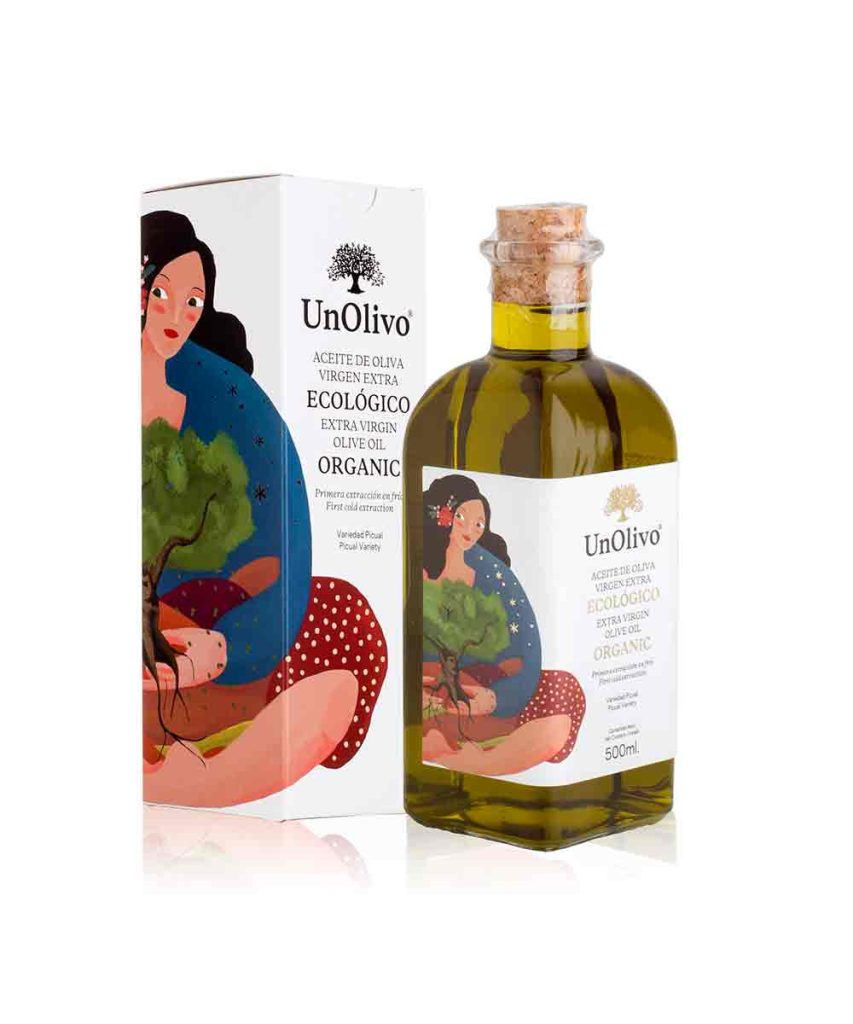 Aceite de Oliva Virgen Extra ecológico UnOlivo 500ml