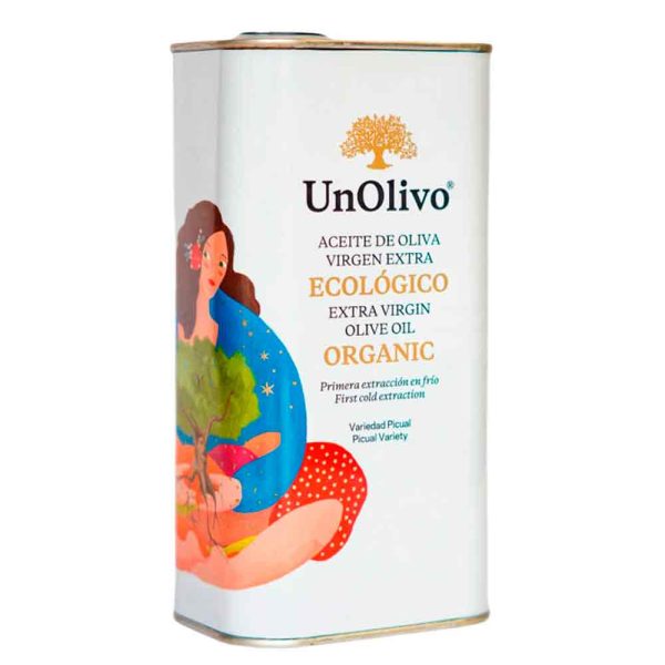 Aceite de Oliva Virgen Extra ecológico UnOlivo 1 litro